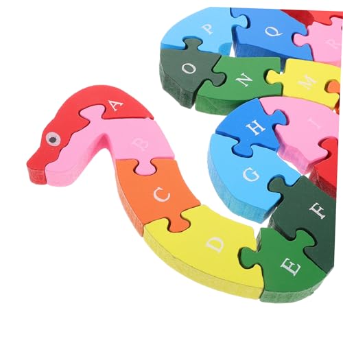 Puzzle en bois ABC pour stimuler la coordination main-œil - 3