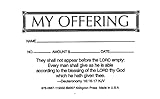 My Offering Economy Offering Envelope (Box of 500)