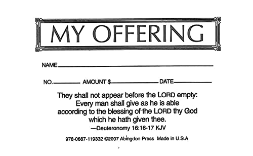 My Offering Economy Offering Envelope (Box of 500) My Offering Economy Offering Envelope (Box of 500)