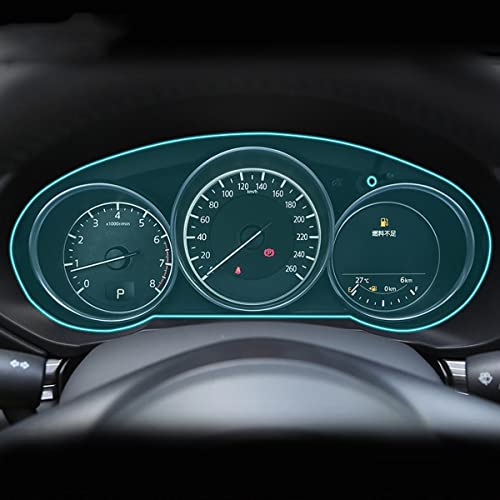 Funiur Painel de instrumentos de tela do carro endureceu o velocímetro GPS Velocímetro de proteção,