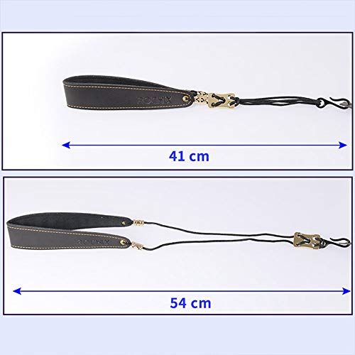 ROCHIX 1890 Clarinet Black Neck Strap,Oboe Neck Strap,Super fiber,Metal Hook,Musical Instruments Accessories Parts