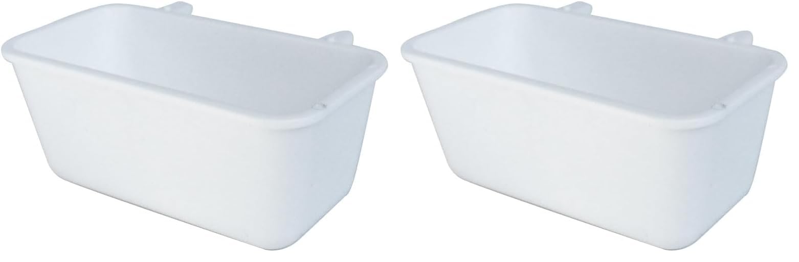 Ti-Sert Tisert Kuşlar İçin Plastik Yem Kabı 8 cm 120 ADET (2 paketi)