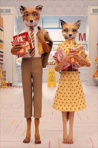 Fantastic Mr. Fox Notebook: Mr Fox Wide Ruled, 6x9, 100 Pages | Best gift for kids, girls, boys and adults | Perfect present for Fantastic Mr. Fox fans (Composition Notebooks)