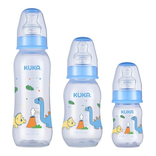 Kuka Kit De Mamadeiras 250 Ml 160 Ml E 70 Ml Natural Color Ul