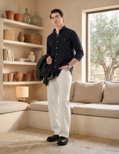 Image of Symbol Premium Men's Casual Cotton Denim Shirt | Regular Fit | Available in Plus Sizes