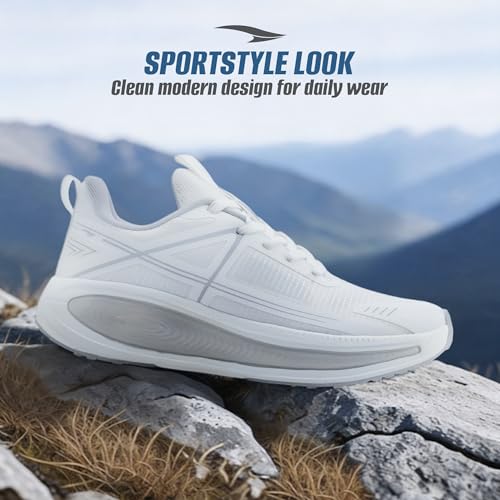 Image of ASIAN Quantum-36 Men's Running Shoes with Dual-Density Memory Foam, EVA Midsole, TPR Traction Outsole & Breathable Knit Upper | Lightweight Shoes for Running, Training & Daily Fitness