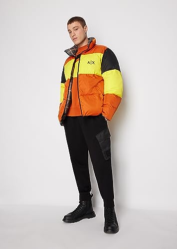 Armani Exchange Men's Cotton French Terry Colorblock Pullover Sweatshirt2