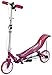 Produktbild Space Scooter X 580 pink MIT Gravur - inkl. hochwertiger Namensgravur - SpaceScooter Wipproller X580 rosa personalisiert mit Namen