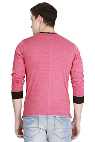 Image of fanideaz Men's Cotton Full Sleeve Henley T Shirts for Men
