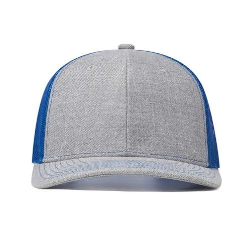 Image of Quanhaigou Trucker Hat - Mesh Snap Back - Unisex Adjustable Baseball Cap - Outdoor Hats for Men Women