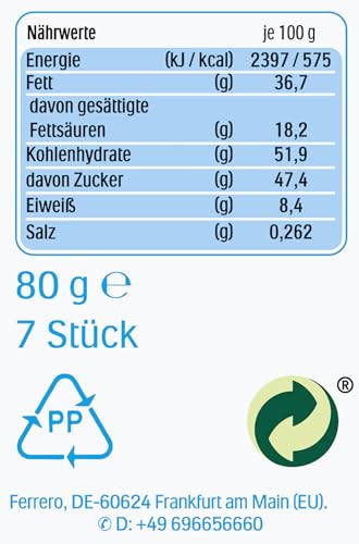 kinder bueno Eggs – gefüllte Schokoladen-Eier zu Weihnachten – 80g