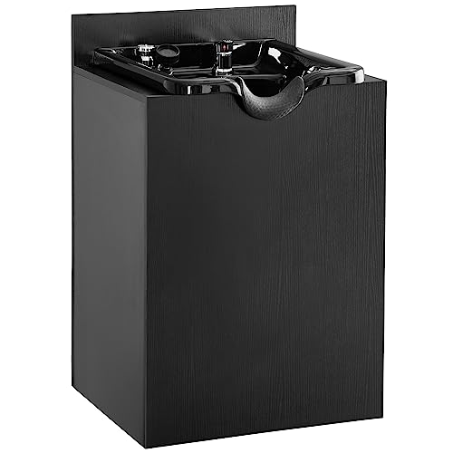 BarberPub Modern Shampoo Backwash Sink Station