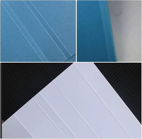Taglierina perforatrice per carta, 460 mm, con righello a scala, pieghevole, multifunzione, per file, foto, biglietti e inviti