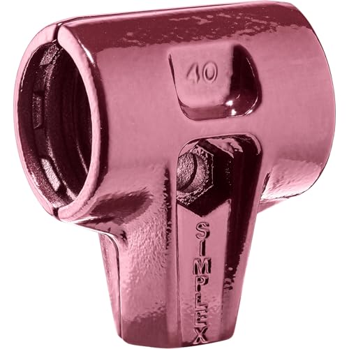 Halder 3011040 40 mm 3011 EH Stainless Steel Soft-Face Mallet Housing - Multi-Colour