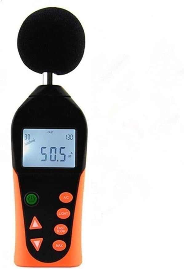 Detector de ruido, medidor decibelios, comprobador, instrumento nivel sonido alta precisión