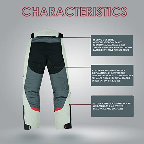 Profirst MOTORCYCLE TROUSER Motorbike Trouser Motorcycle Waterproof Removable Corduroy Textile Long Pants Armor thumb #3