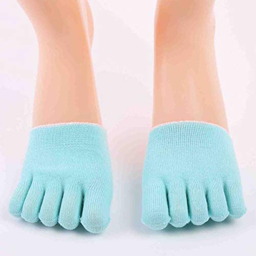 FHJZXDGHNXFGH-UK Comfortable Thin Women Five Fingers Socks Half Fish Mouth Socks for Dance Ballet Pilates and Yoga