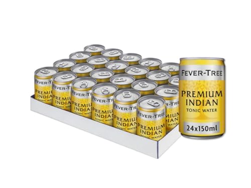 FEVER-TREE | Premium Indian Tonic Water | Mit natürlichen Aromen wie Chinin aus Zentralafrika | 24 x 150ml