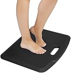 Mount-It! Anti Fatigue Floor Mat | Standing Comfort Mat for Standing Desk, Home, Office, Kitchen, Garage | Anti-Slip Washable Surface| 18”x22” | Rubberized Gel Foam