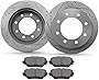 Brakes and Rotors, ECCPP Rear Brake Pads Rotors Kits fit for 2000-2005 for Ford Excursion, 1999-2004 for Ford for F-250 Super Duty, 1999-2004 for Ford for F-350 Super Duty
