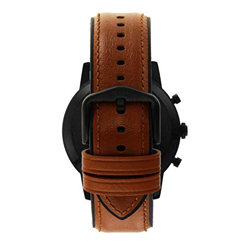 Image of Fossil Collider Hybrid Hr Smartwatch Black Dial Men's Watch (FTW7007)
