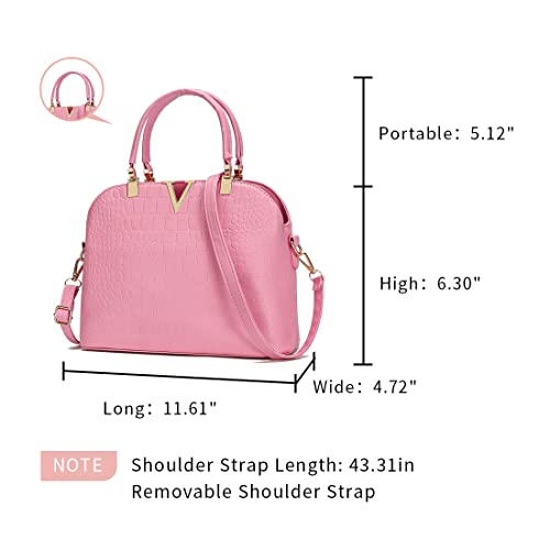 Image of JHVYF Shoulder bags for Women Trendy Crossbody bags Casual Satchels Purse Ladies' Tote Bag