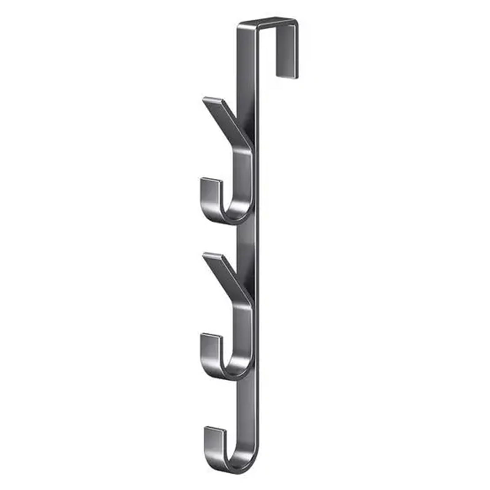 YILWPV 4pcs Door Hanger Clothes Hanging Carbon Steel Sturdy Over The Hooks Versatile Home Storage Organization(Color 1)