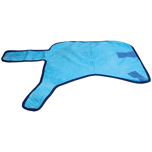 Nobby 30 cm Hunde-Kühljacke Light - Ultraleicht - sauffähiges Eva Gewebe - einfach Wasser einfüllen