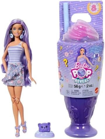 Barbie Pop Reveal Boneca Doces Surpresas para crianças a partir d...