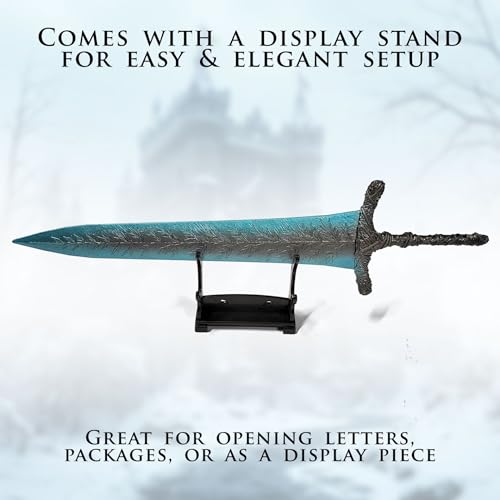 Décapsuleur XL Elden Ring réplique d'épée de collection avec un support de table