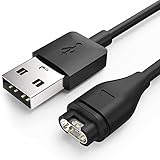 BabyValley Charger Cable Compatible for Garmin Forerunner 255/255S/955/265/265S/935/945/55 Charger Replacement 3.3ft USB Charging Cable Compatible for Garmin Vivosmart 5 Smartwatch Accessories (1)