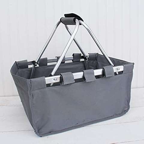 Threadart Large Collapsible Market Basket Cover
