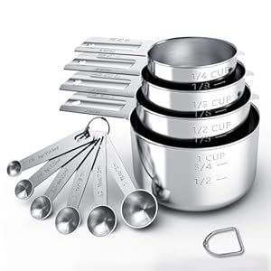 TILUCK Stainless Steel Measuring Cu...