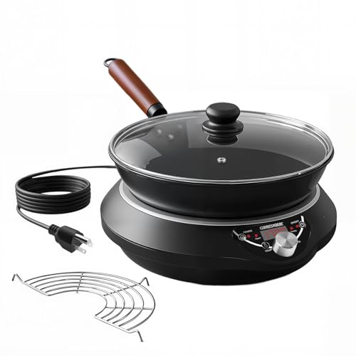 1700W Induction Wok Set