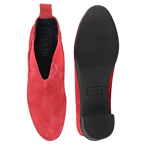 Image of FAUSTO Women Flared Heel Boots