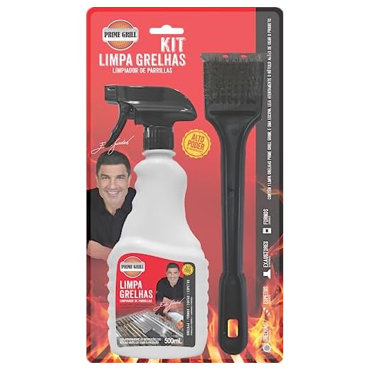 Kit Limpa Grelhas Prime Grill