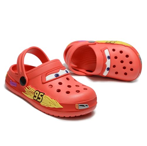 Kids Truck Clogs Cute Slip-On Garden Clogs Toddler Slippers Sandals Soft Sole Shower Slippers Water Shoes - Image 6
