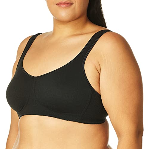 Amoena womens Mona Molded Wire-free mastectomy bras, Black, 36DD US