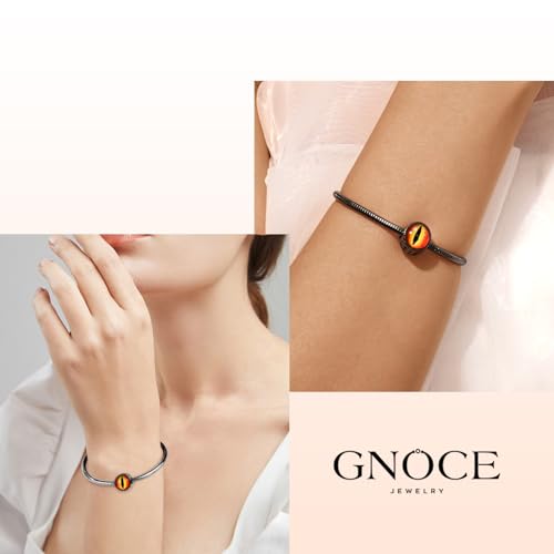 Image of GNOCE Halloween Charm Bracelet Fit Pandora Beads for Women Gift