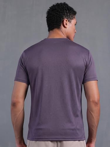 Image of CHKOKKO Gym T Shirts for Men Workout Activewear Solid Quick Dry Sports Tshirt for man Breathable Lightweight Half Sleeve Regular Fit Round Neck Running Boys T Shirt