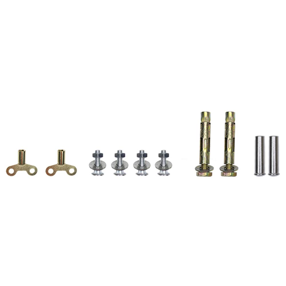 Kit automazione cancello battente PNI MAB300LR, con 2 motori 40W, telecomandi e pannello comandi, fotocellule e lampada, lunghezza cancello 2 x 2,5m max, peso cancello 200Kg