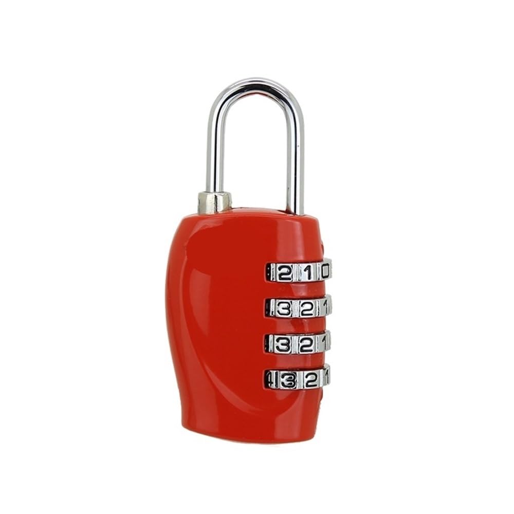 Gnyvzxplq A3 Suitcase Locks, 4-Digit Combination Luggage Padlock For Travel(A3)