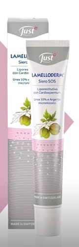Just Lamelloderm Siero SOS con Cardiospermum e Urea 10%, Crema Liporestituiva, Made in Switzerland