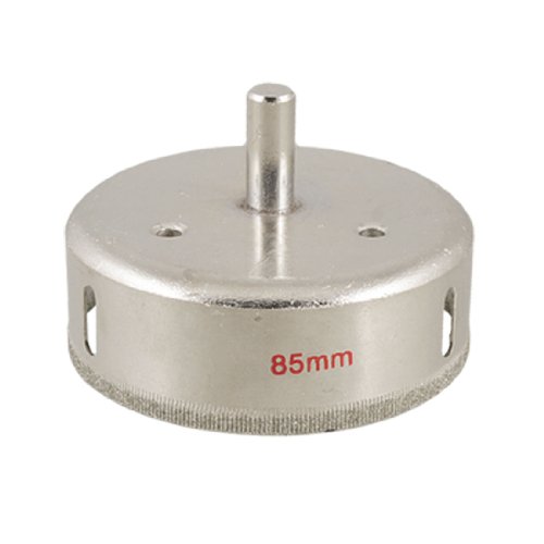 uxcell 85mm Dia Diamond Coated Hole Saw Drill Bit Cutter for Glass Hardware Tile