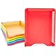 Set mit 6 Regenbogen-Tabletts für Lehrer, Kunststoff-Klassenzimmer-Papierorganisatoren, Bunte Aufbewahrungskörbe für Büro (25,4 x 7,6 x 33 cm)