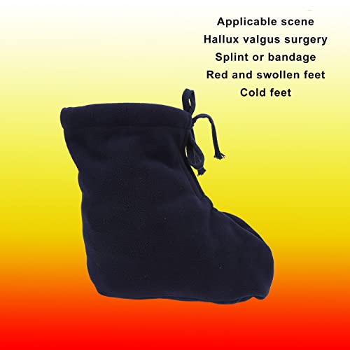 Cast Toe Cover Sock for Foot Leg Cast Cover for Men Women Adjustable Toe Warmer Cover Protector (XL), #214 - Image 3