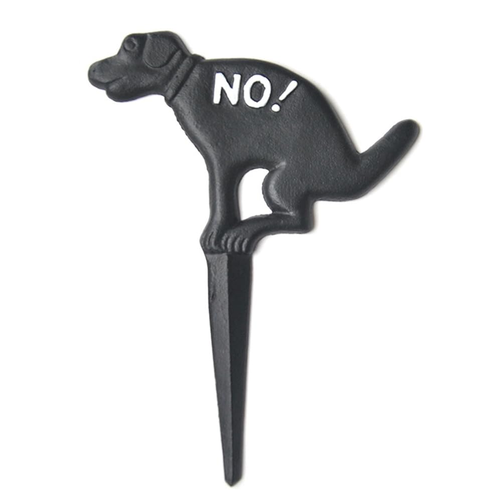 Osmond Yard Signs Prohibiting Dog Poop Outdoor Lawn and Garden Puppy Decorations Garden Inserts Grass Garden Decorations