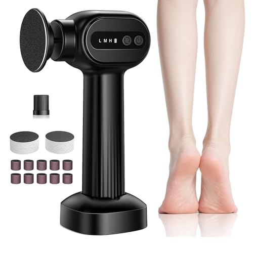 Lima Electrica Pies Durezas, Pedicura Profesional para Pies 2 en 1 Kit Pedicura y Manicura para Cuidado de Pies y Uñas, Removedor de Callos Electrico para Pieles Muertas Duras y Agrietadas