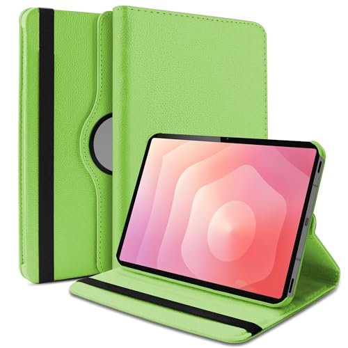 Image of TGK 360 Rotatable Flip Cover for Samsung Galaxy Tab S11 Case 11 inch 2025, Galaxy Tab S10 Lite / S10 FE / S9 FE 10.9 inch / S9 11 Inch 2023 (Green)