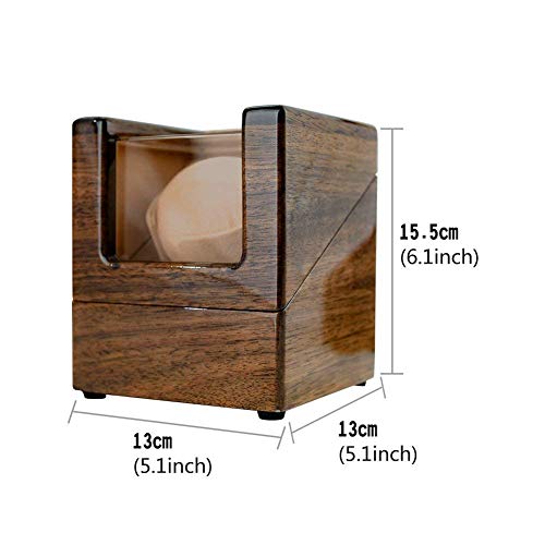 Evite que su reloj se detenga con el watch winder para 1 reloj automatico marron 7